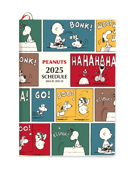 PEANUTS　B6　ダイアリー (マンスリー&ブロック式ウィークリー・135×188×11)