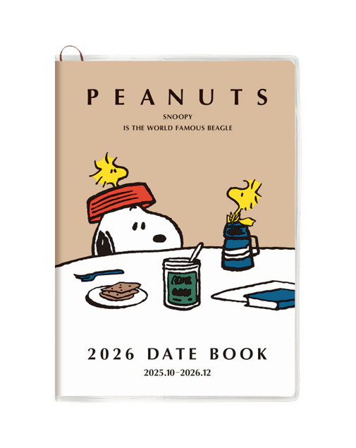 PEANUTS　A6　ダイアリー (マンスリー・111×154×5)