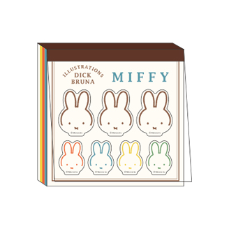 スクエアメモ［シール付］